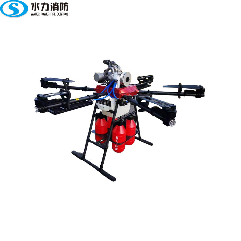 无人机搭载干粉灭火弹装置